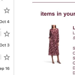 Elegant Floral Purple Dress, linen blend